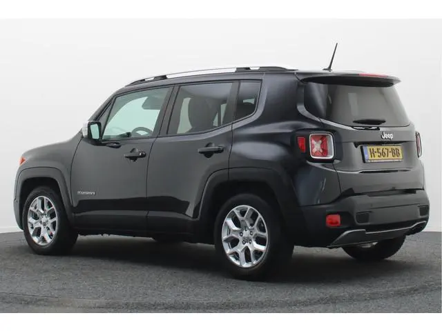 Jeep Renegade 1.4 MultiAir Limited Leer, Cruise, Climate, Camera, Navigatie, Bluetooth, PDC, 17''