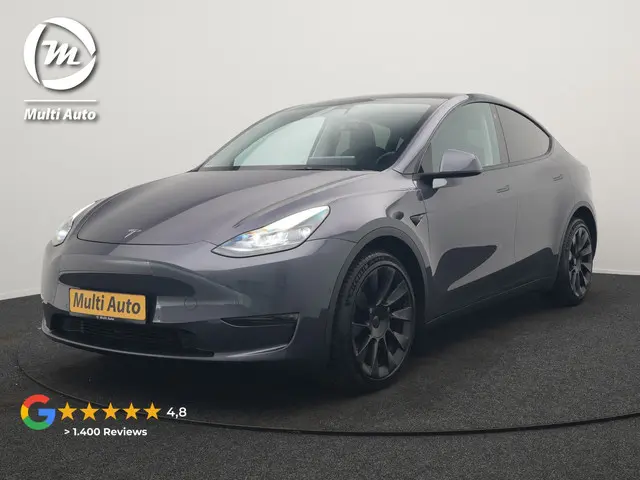 Tesla Model Y Long Range AWD 75 kWh 441pk SOH 92,3% | Full Self-Driving Capability | Panodak | Adapt...