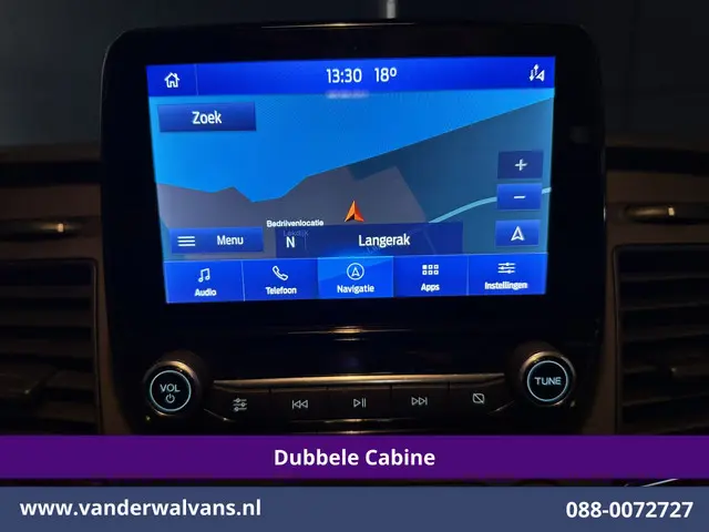 Ford Transit Custom 2.0 TDCI 130pk L2H1 Dubbele Cabine Euro6 Airco | 6-Zits | Camera | Navigatie | L...