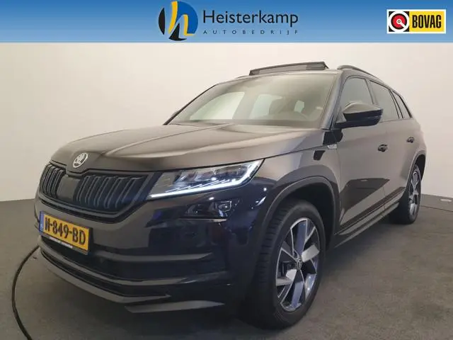 ŠKODA Kodiaq 1.5 TSI 150pk DSG/AUT Sportline Business 7p. Panoramadak, ACC, Trekaak
