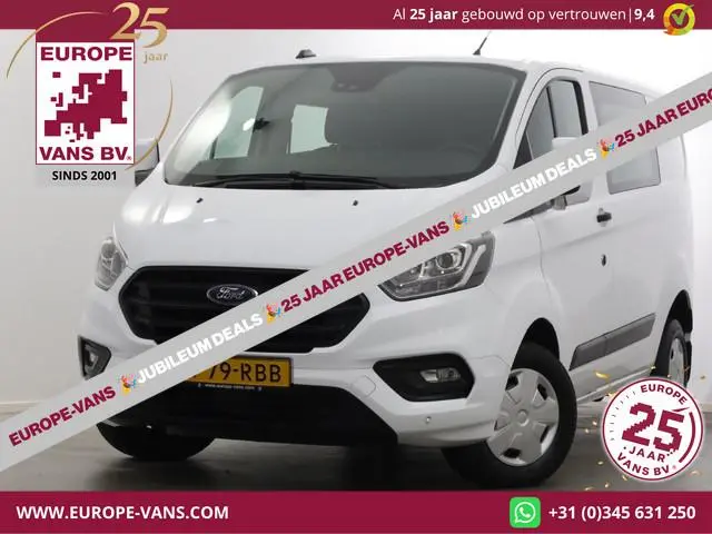 Ford Transit Custom 280 2.0 TDCI 130pk L1H1 Trend D.C. ACC/Camera/Inrichting 12-2020