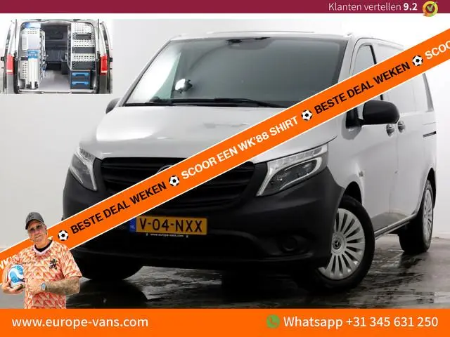 Mercedes-Benz Vito 114 CDI 136pk Compact 9G Automaat 2x Schuifdeur/LED/Camera/Inrichting 11-2022