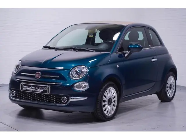 Fiat 500 C 0.9 TwinAir Turbo Lounge NAP Rijklaar!Navi Cruise Mistlampen Apple PDC Carplay NAP