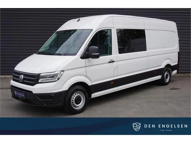 Volkswagen Crafter 180pk L4H3/L3H2 Facelift Dubbele cabine Trekhaak Digitaal Dashboard LED Airco Cam...
