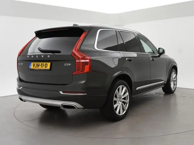 Volvo XC90 2.0 D5 AWD 235 PK AUT. GRIJS KENTEKEN INSCRIPTION + ADAPTIVE CRUISE | TREKHAAK | LEDER