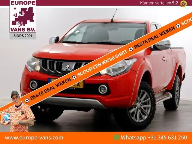 Mitsubishi L 200 2.4 DI-D 180pk Club Cab Intense 4x4 High/Low Gearing + Diff. Lock 12-2018
