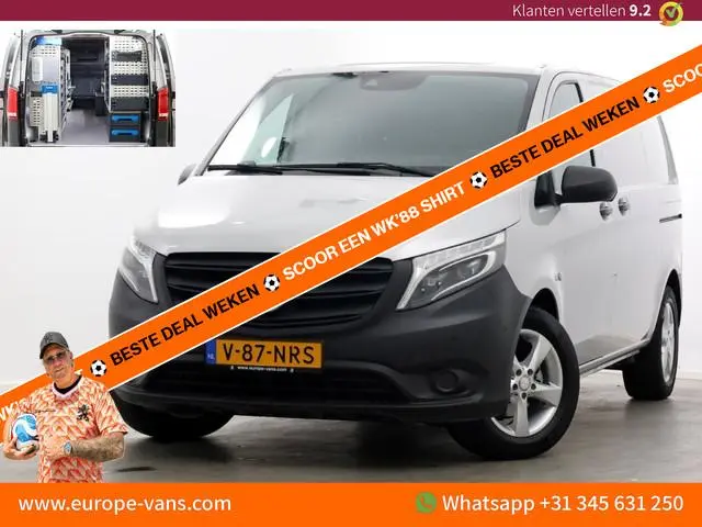 Mercedes-Benz Vito 114 CDI 136pk Compact 9G Automaat 2x Schuifdeur/LED/Camera/Inrichting 07-2022