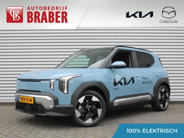 Kia EV2 Plus Advanced 42.2 kWh | Stuur-/stoelverwarming | Schuifdak | Dodehoek detectie | Elek. Stoe...