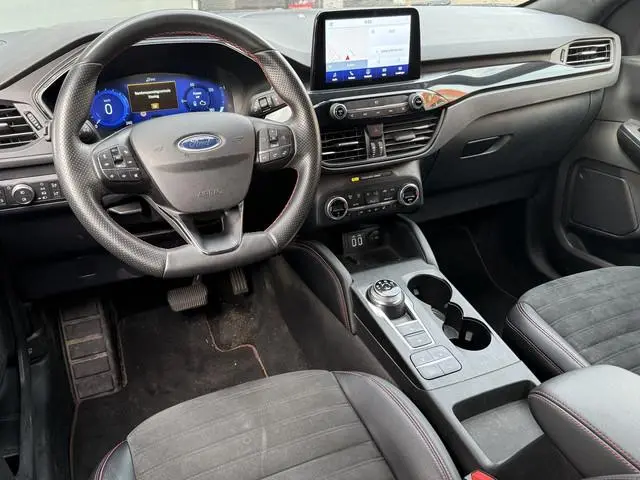 Ford Kuga BWJ 2021 2.5 210 PK  PHEV ST-Line X TREKHAAK | KEYLESS | HALF LEDER | STOEL + STUURVERW. |...