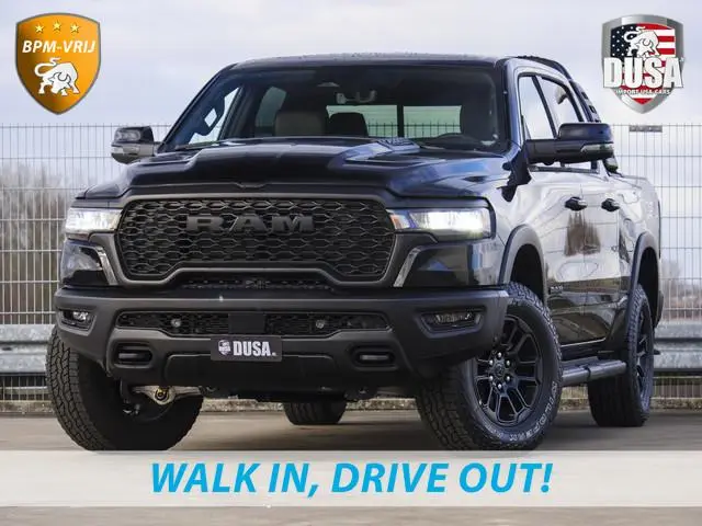 Dodge RAM | 1500 | Rebel | Premium | 4x4 | Crew Cab | 3.0L Twin-turbo I6 | BPM-VRIJ 14,4 inch Touchs...