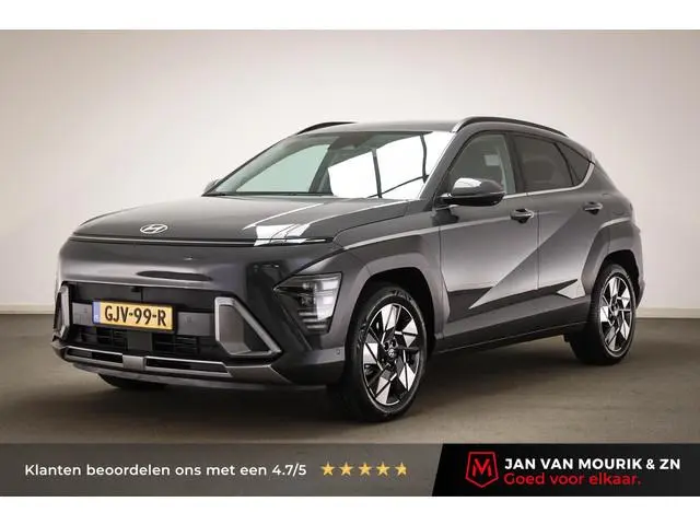 Hyundai Kona 1.6 GDI HEV Premium | ACHTERBANKVERWARMING | STOELVENTILATIE | DAB | APPLE | CAMERA