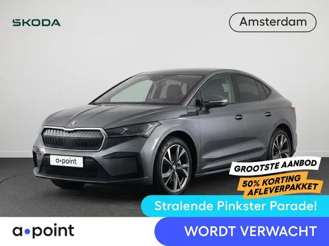 Skoda Enyaq Coupé 60 Sportline 180pk | SoH 91.47% | Panoramadak | Navigatie | Climatronic | Wegklapb...