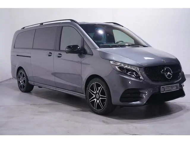 Mercedes-Benz V-klasse 300d Dubbel Cabine L3 AMG Line Airmatic, Burmester Sound, NAP, Distronic, Led...
