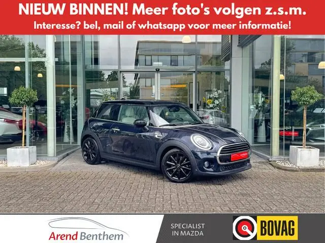 MINI 3-Deurs 1.5 Cooper 60 Years Edition Pano / H&K Audio / Leer / Head-up / LED / Clima / Cruise