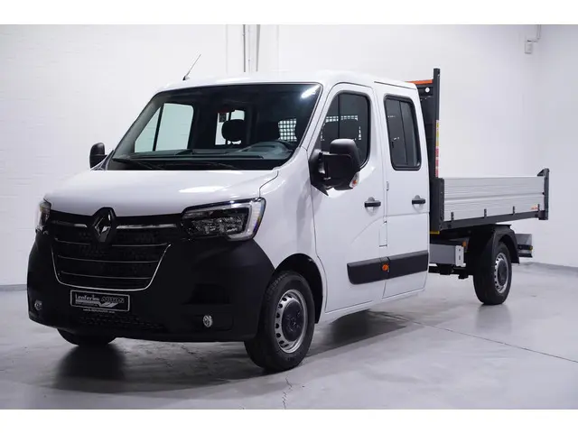 Renault Master 2.3 dCi 165 pk Kipper Dubbel Cabine 6-Zits Airco, BPM vrij, Cruise Control, Nieuw, Di...