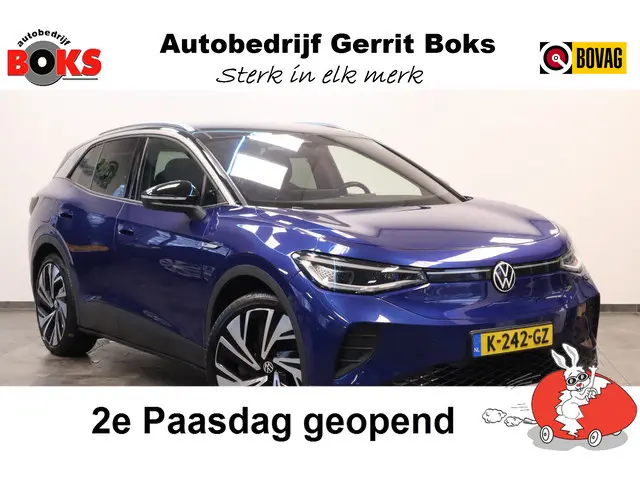 Volkswagen ID.4 First Max 77 kWh SOH 88% 360 Camera  Head-Up 21''LM Warmtepomp ! 2e Paasdag geopend...