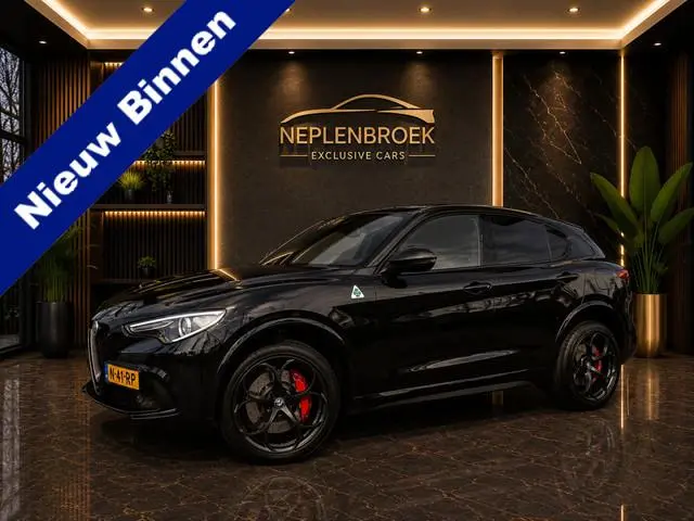 Alfa Romeo Stelvio 2.9 V6 AWD Quadrifoglio 510 PK Adaptive Cruise Harman Kardon Keyless 20''