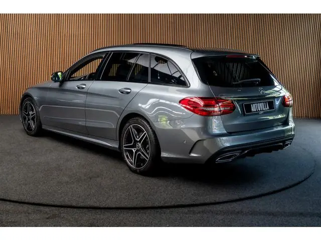 Mercedes-Benz C-klasse Estate 180 AMG Pano Leer Camera Navi LED PTS Elekt. achterklep Elektr. trekha...