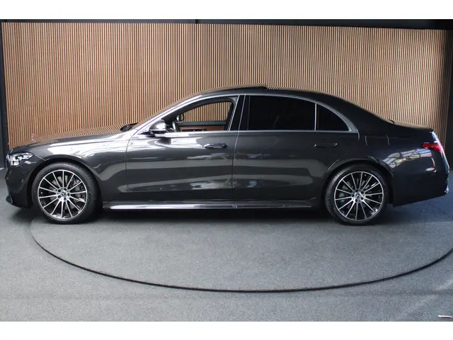 Mercedes-Benz S-klasse 580 e Lang AMG Line Full options! BTW auto! HUD Burmester Achterasbesturing M...