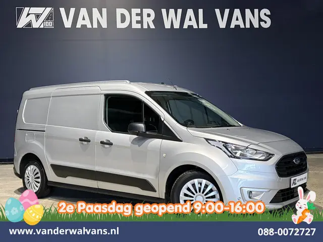 Ford Transit Connect 1.5 EcoBlue 100pk L2H1 Euro6 Airco | 3-Zits | Camera | Navigatie | Verwarmde vo...