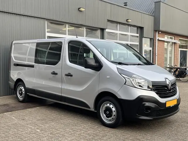 Renault Trafic 1.6 dCi L2H1 DC Marge Btw /Bpm vrij Airco Cruise controle Navigatie Dubbele cabine 1e...