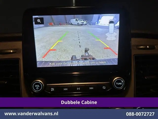 Ford Transit Custom 2.0 TDCI 130pk L2H1 Dubbele Cabine Euro6 Airco | 5-Zits | Camera | LED | Tachogr...