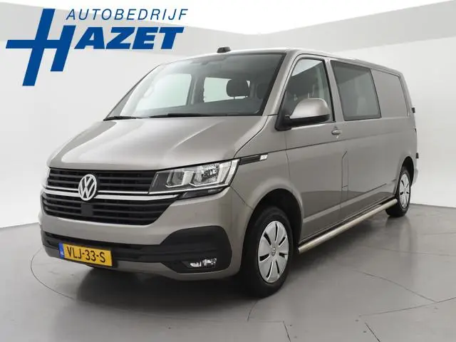 Volkswagen Transporter T6.1 2.0 TDI 150 PK L2H1 DUBBEL CABINE + CARPLAY | TREKHAAK 2500 KG | MOJAVE...