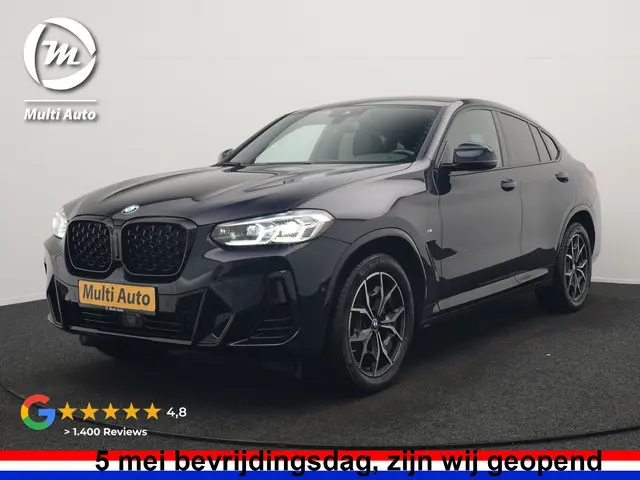 BMW X4 xDrive20i M Sport 184pk Dealer O.H. Carbon Schwarz Metallic | Adaptive Cruise | Camera | Sfee...