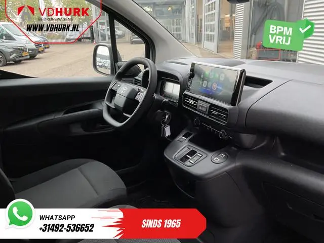 Toyota PROACE CITY Electric L2 50 kWh 340km WLTP Snellader/ LED/ 3Pers./ Carplay/ Airco/ Camera/ Cru...