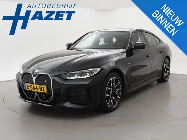 BMW i4 eDrive40 84 kWh M-SPORT + ADAPTIVE CRUISE | SFEERVERLICHTING | LEDER SPORTINTERIEUR