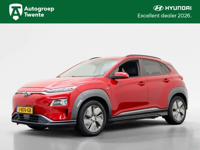 Hyundai Kona EV Premium 64 kWh | SOH 93% | Dealer onderhouden