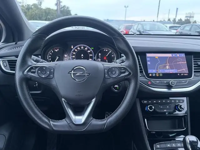 Opel Astra Sports Tourer 1.2 Elegance ✓110pk✓Camera✓Carplay✓Navi✓Halfleder✓Keyless✓Trekhaak✓Pdc V+A✓...