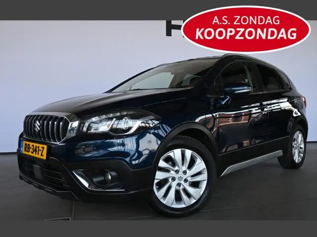 Suzuki S-Cross 1.4 Boosterjet Exclusive Automaat Clima Stoelverwarming Cruise control Trekhaak 1e Ei...