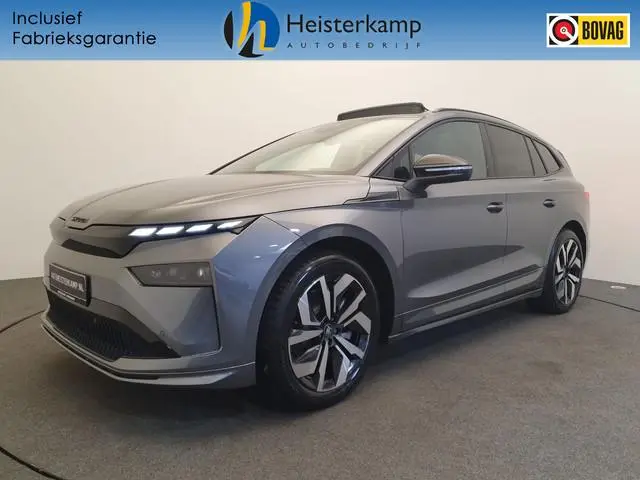 ŠKODA Enyaq 85 Sportline 82 kWh 286pk Wegklapbare trekhaak, Panoramadak, Warmtepomp