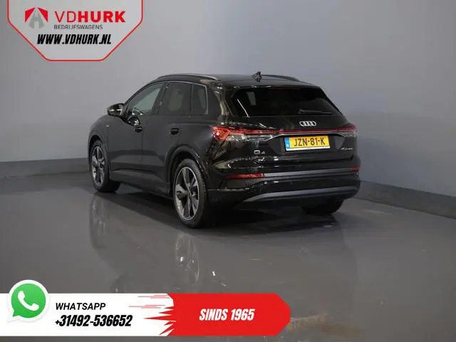 Audi Q4 e-tron 40 77kWh 523 km WLTP S-Line/ Pano/ Leder/ Keyless/ Virtual Cockpit/ Stoelverw./ Elek....