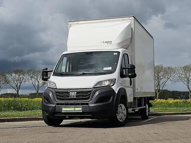 FIAT DUCATO 2.2 Bakwagen Laadklep Spoiler Rijklaar APK 8-2027 Airco Euro6!