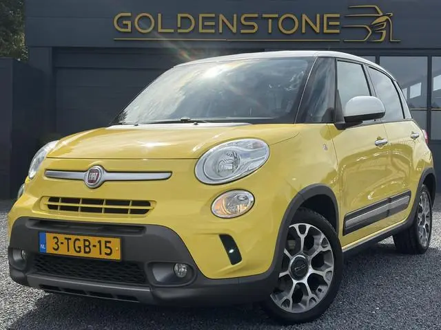 Fiat 500 L 0.9 TwinAir Trekking ✓2e Eigenaar✓Navi✓Stoelverw✓105pk✓Halfleder✓Airco✓Cruise✓6 Bak✓17''L...