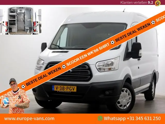Ford Transit 350 2.0 TDCI 130pk E6 L2H2 Trend Airco/Navi/Inrichting 04-2018
