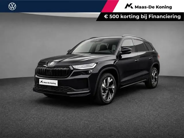Skoda Kodiaq 1.5 TSI 204pk DSG PHEV Sportline Business · Wegklapbare Trekhaak · 360 Camera · Canton...