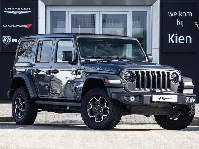 Jeep Wrangler Unlimited 4xe 380 Rubicon | Leder | Lier | Cruise Control | Sky roof | Camera| Stoel +...