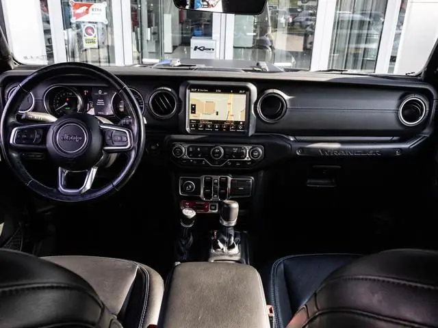 Jeep Wrangler Unlimited 4xe 380 Rubicon | Leder | Lier | Cruise Control | Sky roof | Camera| Stoel +...