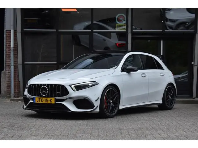 Mercedes-Benz A-klasse AMG 45 S 4MATIC+ Pano HUD Lane Burmester 360C Keyless