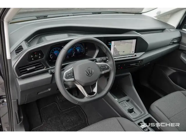 Volkswagen Caddy Cargo Maxi L2 | 1.5Tsi 114Pk Aut. | Stoel-Stoel | 17'' | Starlight Blue
