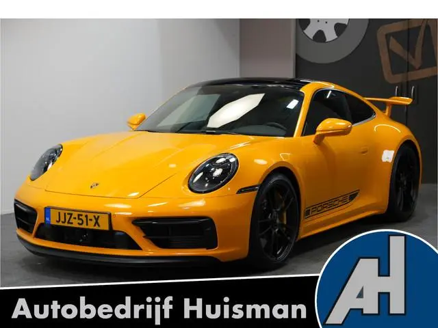 Porsche 911 3.0 Carrera 4 GTS 353kW/480pk Aut8 PCCB + PTS SIGNAL YELLOW + AERO PAKKET + INNODRIVE +...