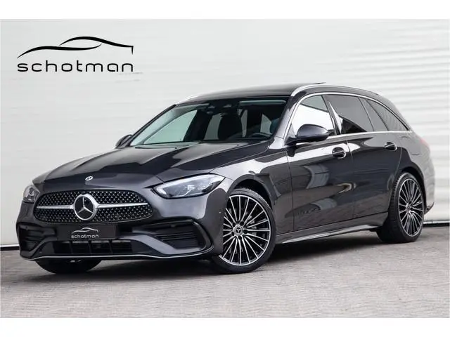 Mercedes-Benz C-klasse Estate 300 e AMG Premium, Massage, Distronic, Pano, Trekhaak, Carplay, Hybrid...