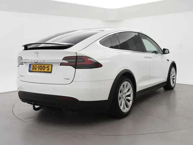 Tesla Model X 75D 333 PK BASE + TREKHAAK 2250 KG | STOELVERW. V+A | CAMERA | LUCHTVERING