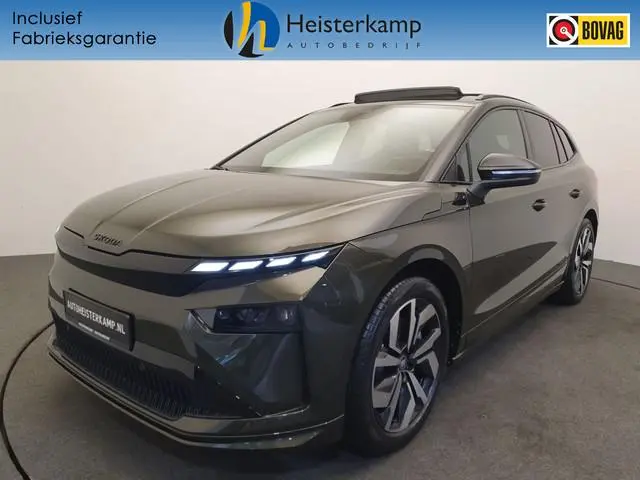 ŠKODA Enyaq 85 Sportline 82 kWh 286pk Wegklapbare trekhaak, Panoramadak, Warmtepomp
