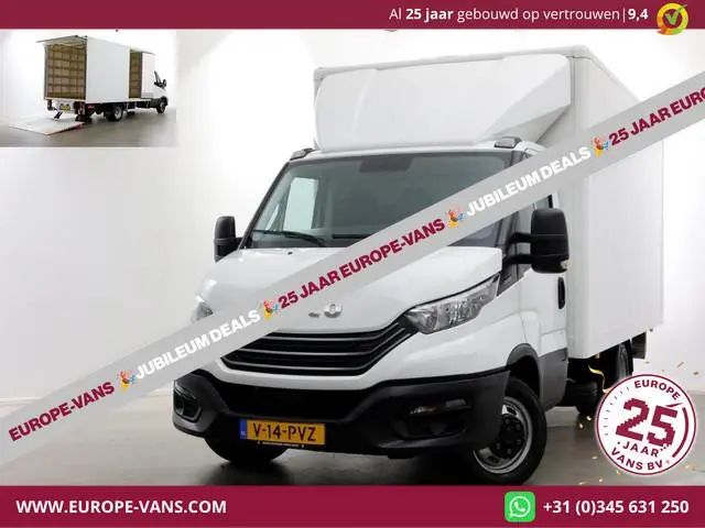 Iveco Daily 35C14 136pk Bakwagen met laadklep en zijdeur 04-2024
