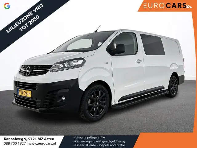 Opel Vivaro 145pk L3H1 Dubbele Cabine Sport Edition Navigatie Climate Control Trekhaak Trekhaak Park...