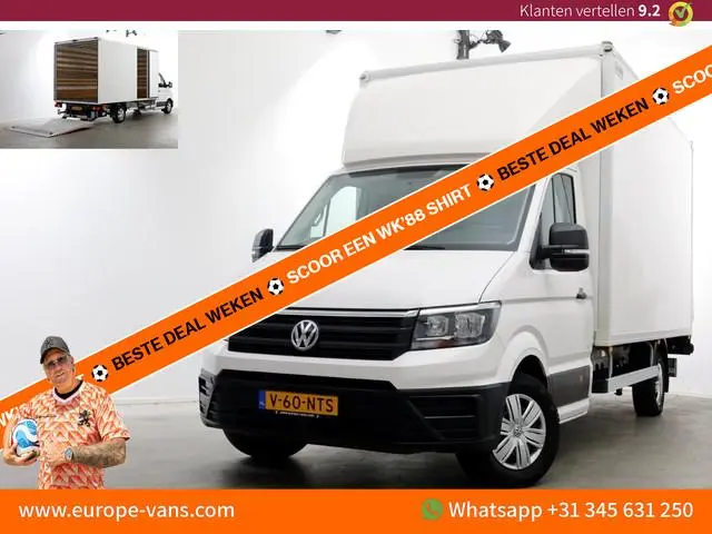 Volkswagen Crafter 35 2.0 TDI 177pk E6 Bakwagen met bovensluiter laadklep L445cm/Trekhaak 3000kg 05-...